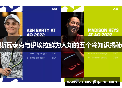 斯瓦泰克与伊埃拉鲜为人知的五个冷知识揭秘 斯瓦泰克与伊埃拉鲜为人知的五个冷知识揭秘